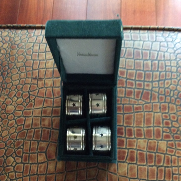 Napkin Holders Newman Marcus silver - Picture 2 of 7